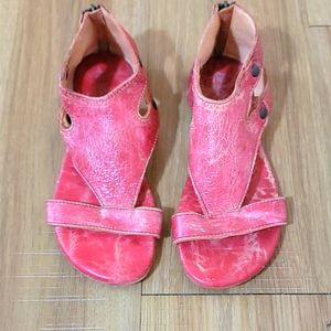 Bed/Stu distressed sandals size 8